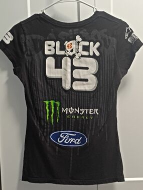 Black Block 43 Graphic Short-Sleeve Tee – Monster Energy x Ford